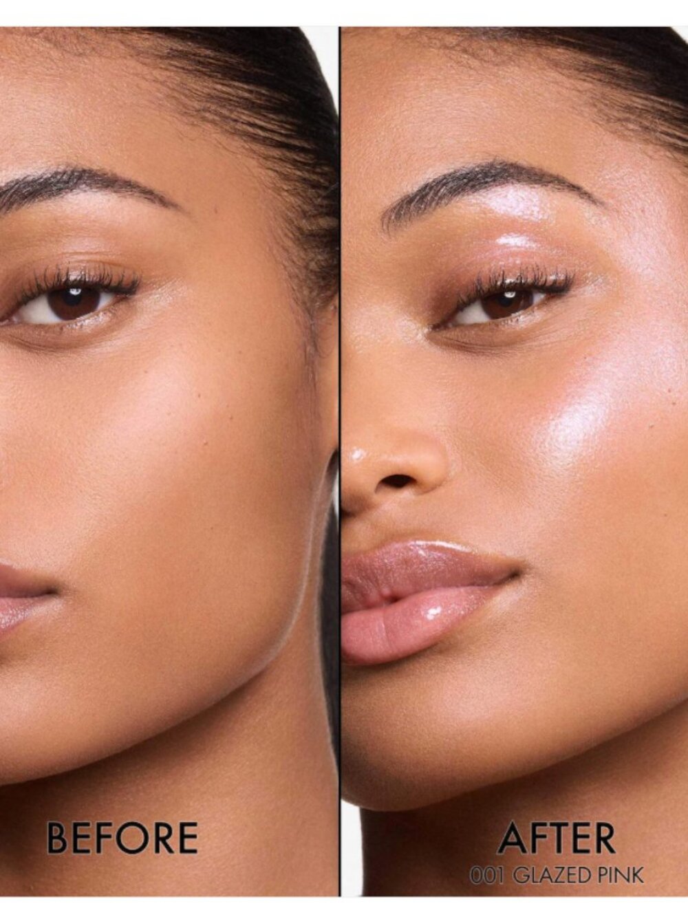 DIOR | Dior Backstage Glassy Glow Stick Dewy Highlighter | 001 Glazed Pink - Picture 4 of 7